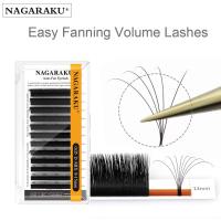ราคา NAGARAKU Easy Fanning Auto Fans Eyelash Extension Self Handing Making Fast Bloom ออกดอก Pre Bonded Lashes Mega Volume (15271371385)