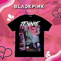 ราคา เสื้อยืดพิมพ์ลายแฟชั่น ผ้าฝ้ายแท้ ผ้าฝ้าย 100 เสื้อเชิ้ต Blackpink ชุด Blackpink เจนนี่ Jisoo ลิซ่า กุหลาบ (18201073450)