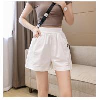 ราคา กางเกงขาสั้นกีฬาเอวสูงทรงเอผ้าบางสำหรับผู้หญิงในช่วงฤดูร้อน กางเกงขายาวทรงเอลำลองสำหรับผู้หญิง สไตล์เกาหลี กางเกงขายาวทรงเอ (23216575836)