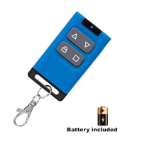 ราคา Copy Universal Remote Control 433mhz 4 Button Clone Garage Door Opener Key for Cloning Garage Door Car CAME Remotes (19929904929)