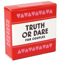 ราคา Truth or Dare for Couples Card Game Drunk Couples Drinking Game Card (22788055601)