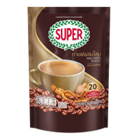 ราคา 20 ซอง SUPER Ginseng Instant Coffee 3in1 ซุปเปอร์กาแฟ ผสมโสม 3 อิน 1 ขนาด (21942278142)