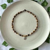 ราคา Kizcool Studio สร้อยคอลูกปัดไม้ วินเทจ ฮิปปี้ แฟรี่ (23099249935)