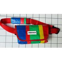 ราคา กระเป๋าคาดอกผ้ากระสอบสายรุ้งขนาด9x6นิ้ว (23279964139)