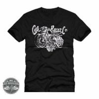 ราคา เสื้อยืด สกรีนลาย cafe racer vintage retro chopper สำหรับใส่ขี่มอเตอร์ไซต์ (21585100595)