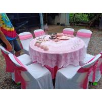 ราคา ผ้าคลุมโต๊ะกลม คลุมโต๊ะจีน ราคา ผืนละ169 (23031366703)