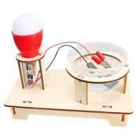 ราคา Moucter เครื่องกำเนิดไฟฟ้า DIY กังหันพลังงานลมแปลงเป็นพลังงานไฟฟ้า ของเล่นไม้ การทดลองทางวิทยาศาสตร์ฟิสิกส์ (22810247570)