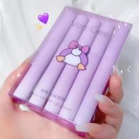 ราคา ราคาถูกที่สุด เซต5 แท่ง ลิปหมี ลิปกลอส ฉ่ำวาว นุ่มละมุน สีชัด ติดทน กันน้ำ ลิปสติก เครื่องสำอาง ทาปาก สีสวย (20548849589)