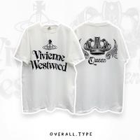 ราคา เสื้อยืด Vivienne Westwood สไตล์ใหม่ WS58t พิมพ์น่ารัก Cotton T shirt (22576440546)