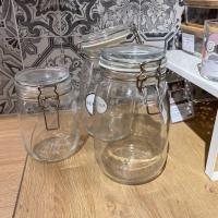ราคา โหล โหลแก้ว โหลสูญญากาศ Jar with lid โหลดองผลไม้ ขวดโหลแก้ว ขวดโหลฝาล็อค มีซิลแหวนยางรอง โถมีฝาปิด ขวดโหลแก้วมีฝา โหลสูญญากาศ โหลดองเหล้าบ๊วย ขวดโหล (4466818487)