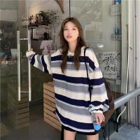 ราคา UNNE เสื้อแขนยาวลายสายรุ้งสไตล์สาวเกาหลีเสื้อตัวในทรงหลวมสำหรับฤดูใบไม้ร่วง2024เสื้อสเวตเตอร์แฟชั่นวินเทจ (22730040484)
