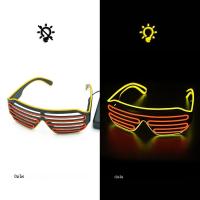 ราคา แว่นตาเรืองแสง LED ฮาโลวีนเรืองแสงนีออนปาร์ตี้คริสมาสต์แว่นตาสะท้อนแสงเรืองแสงเครื่องแต่งกายของเทศกาลแก้ว (22914030130)