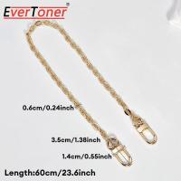 ราคา EverToner Pearl Purse Chain Strap For Crossbody Bag Chain Strap Handbag Chain Replacement Leather Shoulder Bag Chain Strap Bag DIY Bag Accessories (16892270186)