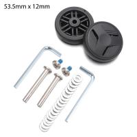 ราคา NAMEINB อะไหล่สำหรับเปลี่ยน ล้อกระเป๋าเดินทาง เพลาชิ้นส่วนกระเป๋าเดินทาง พร้อมสกรูสกรู เปลี่ยนล้อล้อ ทนทานต่อการใช้งาน ชุดซ่อมล้อลูกล้อ อุปกรณ์เสริมกระเป๋าเดินทาง (22882382950)