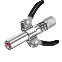ราคา ปืนอัดจาระบี Coupler ปืนอัดจาระบีอุปกรณ์ Grease Gun Tip Quick Lock และ Release Lube Dual Handle Heavy Duty Grease Nozzle Coupler (23004964061)