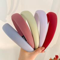 ราคา พรีเมี่ยม INS Simple Hairband ฟองน้ําด้านบนสูงคลิปผมสีแดง Hot Air คุณภาพภายนอกการจับคู่ผม TIES ผม Hoop (22338448997)