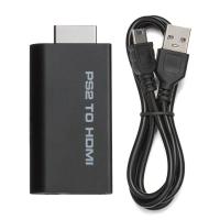 ราคา PS2 to HDMI PS2 to HD Audio AV Converter Adapter Black converter transfer เครื่องเล่น HD 1080P เพื่อเชื่อมต่อกับ HDTV ช่วยให้ภาพชัดขึ้น เชื่อมต่อง่าย ประหยัดพื้นที่ พร้อมส่ง (23194728472)