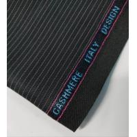 ราคา ผ้าตัดสูท ตัดกางเกง ITALY DESIGN มีริม 2 ฝั่ง ริมดำ เนื้อนิ่มมาก ไม่หนา ไม่บาง ลาย Pinstripe มี 2 สี หน้ากว้าง 152 cm (22246503974)