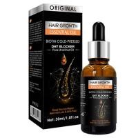 ราคา Hair Growth Essential Oil Biotin Cold Pressed DHT Blocker และ Hair Growth Shampoo ครีมนวดผมป้องกันผมร่วง (15932065781)