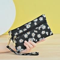 ราคา กระเป๋าถือแฟชั่นสุดเก๋สำหรับผู้หญิง กระเป๋าสี่เหลี่ยมเล็กแบบพกพาเบา ซิป ลายดอกทานตะวัน กระเป๋าถือแบบเปิดด้านหน้าแบบลำลอง (23231913822)