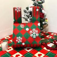 ราคา กระเป๋าถือปักลายคริสต์มาส กระเป๋าถือผ้าถักลายการ์ตูน กระเป๋าถือของขวัญ กระเป๋าถือแขน กระเป๋าถือแบบอเนกประสงค์ (23287415186)