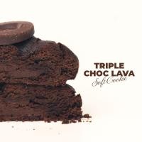 ราคา Cherrydog Cookies Soft Cookies คุกกี้ ไส้ฉ่ำ ซ๊อฟคุกกี้หน้า Triple Choc Lava พร้อมส่ง (22936851706)