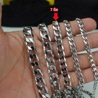 ราคา V35 ลายโซ่แบนฮิพฮอพ ยาว 26 28 นิ้ว สร้อยคอสแตนเลส สร้อยพระ สร้อยสแตนเลส สร้อยสแตนเลสแท้ (16527897161)