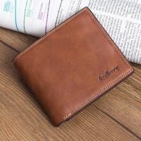 ราคา แถมกล่อง กระเป๋าสตางค์หนังผู้ชาย Baellerry ช่องใส่บัตรเยอะ กระเป๋าสไตล์เกาหลี กระเป๋าสตางค์ใบสั้น (1376946708)