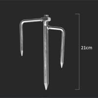 ราคา ขาปักดินยึดเสาร่ม สมอ บกพลาสติ๊ก แบบ3 ขา ขนาดเกลียวใช้ได้กับร่มตกปลาทั่วไป ร่มชิงหลิว เหล็กปักร่มขาปักร่มขนาด17ซม และ25ซม (14724796105)