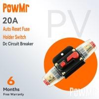 ราคา PowMr 12V 24V DC Circuit Breaker 20A 30A 40A 50A 60A 80A 100A บ้านพลังงานแสงอาทิตย์ระบบกันน้ำ MINI Circuit breaker ฟิวส์อินเวอร์เตอร์ (9833266765)