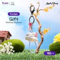 ราคา Maltese Retriever Keychain พวงกุญแจมอลทีส ตุ๊กตาห้อยกระเป๋ามอลทีส หมาขาว หมาแดง น่ารัก Maltese x Funism สายคล้อง ลิขสิทธิ์แท้พร้อมส่งจากไทย (23159680114)