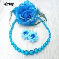 ราคา กุหลาบขนนก เซต3ชิัน พร้อมส่ง จากไทย เครื่องประดับทองกวาว กิ๊บติดผม ต่างหูหนีบ สร้อยคอ ดอกไม้ติดผม กิ๊บทองกวาง สีสวย โดดเด่น เห็นชัด สีสันสะดุดตา (22837935224)