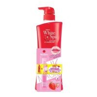 ราคา แพ็คโลชั่น ลิปมัน Mistine White Spa โลชั่น มิสทีน มิสทีนไวท์สปา มิสทีน บอดี้ โลชั่น 400ml 500ml (20977471684)