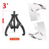 ราคา 3ขา สามขา ดูดลูกปืน ดูดมูเล่ เหล็กดูดสามขา ขายาว 6นิ้ว 4นิ้ว 3นิ้ว เหล็กวาเนเดียม ทนความร้อน ตลับลูกปืนถอกได้ ทนทานต่อการใช้งาน (11448315809)