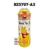 ราคา พร้อมส่ง กระบอกน้ำสแตนเลส 304 ขวดน้ำเด็ก 500ML กระติกน้ำเก็บความร้อน เย็น แบบมีที่หิ้ว หลอดดูด BZ5797 (22681086968)