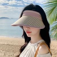 ราคา หมวกกันแดดหญิง หมวกกันแดด กัน uv หมวกไปทะเล hat 2024 สมัย (23337886268)