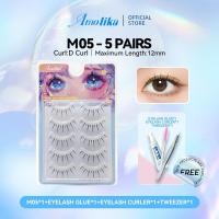 ราคา Amolika 5D ขนตาปลอม ขนตาปลอมธรรมชาติ ขนตา ขนมิงค์แบบธรรมชาติ 5 คู่ Eyelashes (23116746861)