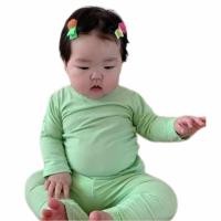 ราคา ชุดนอนเด็กพุงป่อง ชุดนอนสีพื้น 30 สี S XXL ผ้าคอตตอนและผ้าร่อง กันยุง กันหนาว นอนห้องแอร์ ชุดนอนเด็กเกาหลี (12860616725)