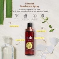 ราคา ส่งไว rati Deodorant Spray สเปรย์ระงับกลิ่นกายจากสารส้มบริสุทธิ์ธรรมชาติ 50ml (23136655319)