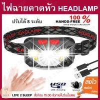ราคา ไฟฉายคาดหัว ไฟฉาย LED ไฟฉายแรงสูง ไฟคาดหัว ไฟส่องกบ ไฟส่องสัตว์ ไฟฉายพกพา ไฟสว่าง 8 แบบ ชาร์จได้ ไฟฉุกเฉิน ส่องไกล (23283957053)