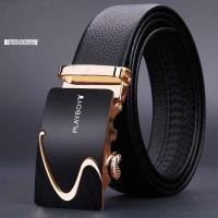 ราคา เข็มขัดผู้ชาย Playboy ของแท้ หนัง ลำลอง หัวเข็มขัดโลหะผสม เอว เข็มขัดสําหรับคนหนุ่มสาวและวัยกลางคนวงกลมคู่ (22571661683)