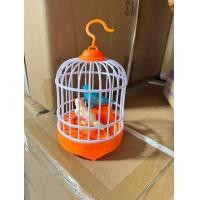 ราคา ของเล่นนก นกพูดได้ ของเล่นกรงนกคู่ใส่ถ่านมีเสียงมีไฟ (22590978207)