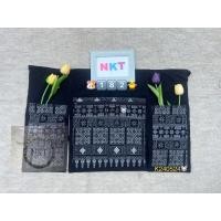 ราคา ผ้ากันเปื้อน ผ้ากันเปื้อนครึ่งตัว ผ้ากันเปื้อนแบบครึ่งตัว Haft Apron ผ้ากันเปื้อนทำอาหาร ผ้ากันเปื้อนลายพื้นเมือง (22114011130)