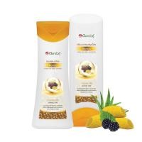 ราคา เซท แชมพูและครีมนวดผมสมุนไพรดอกบัวคู่ซีรั่ม มะกรูด อัญชัน ไหมทอง 200มล 200มล (22171926029)