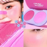 ราคา บลัชออนเนื้อครีม เนื้อมูส Cosluxe Overdose Loveable Duo Cheek มีให้เลือก 2 สี (22846393853)