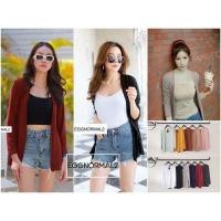 ราคา TOPSHOP T001 เสื้อคลุมผ้าเรย่อน งานป้าย ทรงใหญ่ใส่ได้ทุกไซด์ (14926775150)