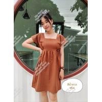 ราคา มินิเดรสเกาหลี มินิเดรสผ้าฝ้าย ผ้าฝ้ายเมืองเหนือ (21756158946)