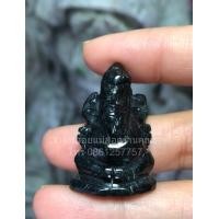 ราคา พระพิฆเนศแกะสลักจากหยกพม่าสีดำ สไตลอินเดีย ขนาดหน้าตัก2เซนติเมตร สูง3เซนติเมตร (2097602806)