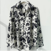 ราคา เสื้อเชิ้ตลายดอกสไตล์ไทยวินเทจ แขนยาวชายและหญิง สไตล์ฮ่องกง (20916495601)