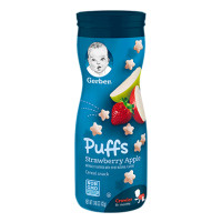 ราคา Gerber puffs ขนมรูปดาว สำหรับน้อง 8 เดือน ละลายง่าย ฝึกกล้ามเนื้อมัดเล็ก (10462586664)
